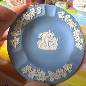 Wedgwood Blue Ashtray Made in England